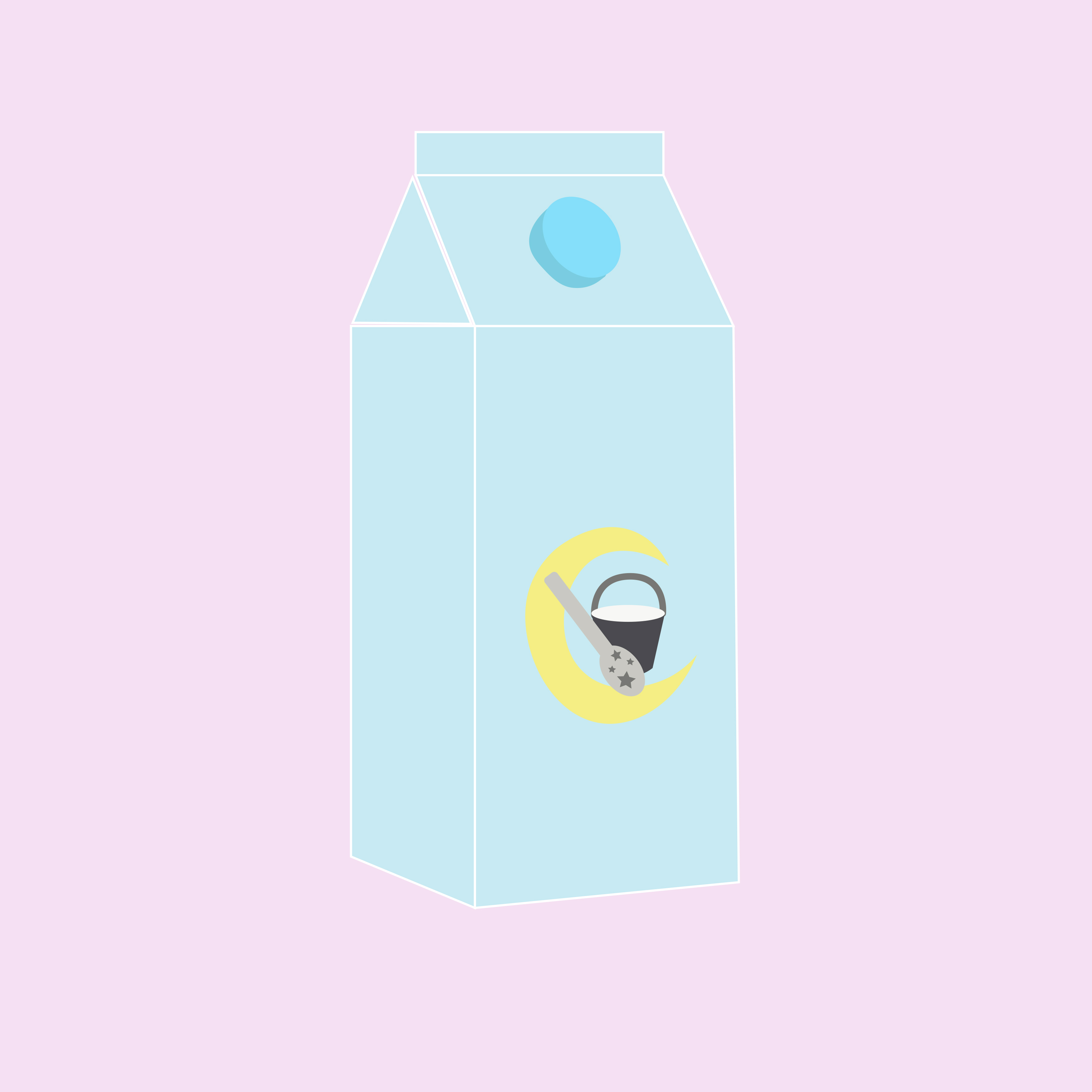 Moon Milk Carton