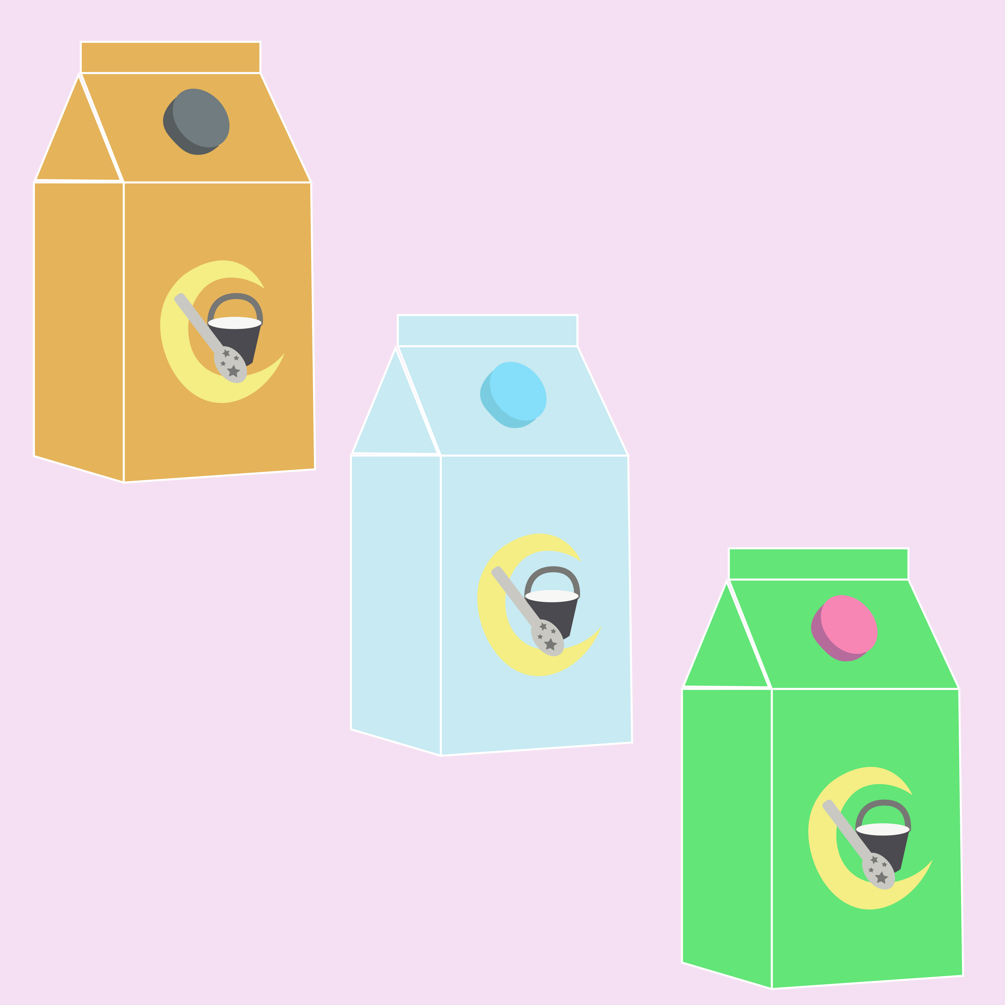 moon milk cartons